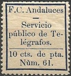 Ferrocarriles Andaluces Telegrafos